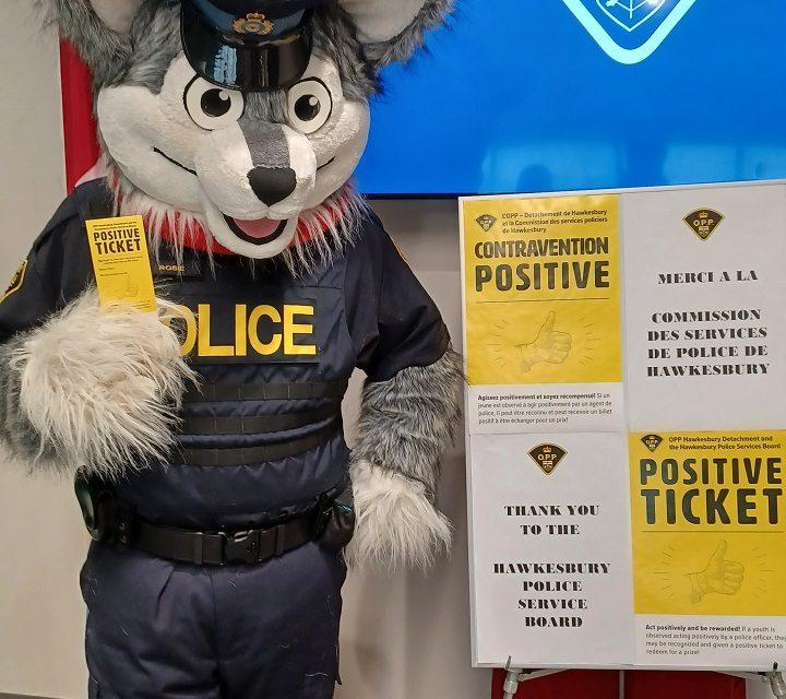 Hawkesbury OPP will ticket young people for doing good