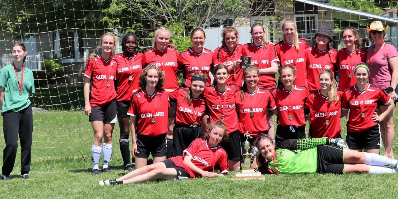 Glengarry District High School Senior Girls soccer team wins EOSSAA gold