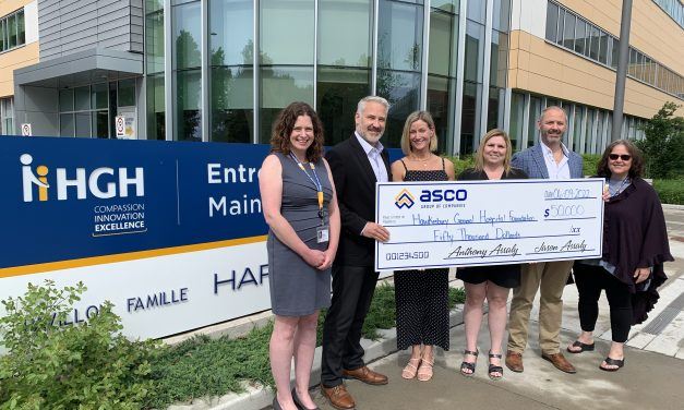 ASCO Group donates $50,000 to HGH Foundation’s fundraising campaign