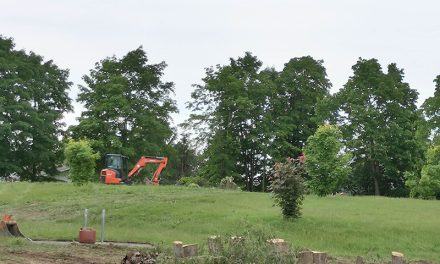 Site being prepared for construction of Van Kleek Manor expansion