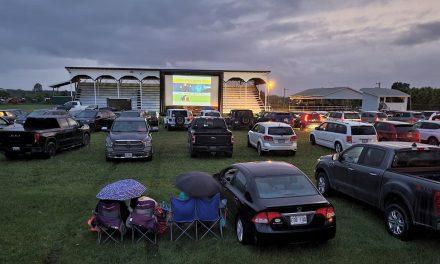 Spirits remain high after rain and wind blows away Vankleek Hill’s first drive-in movie night