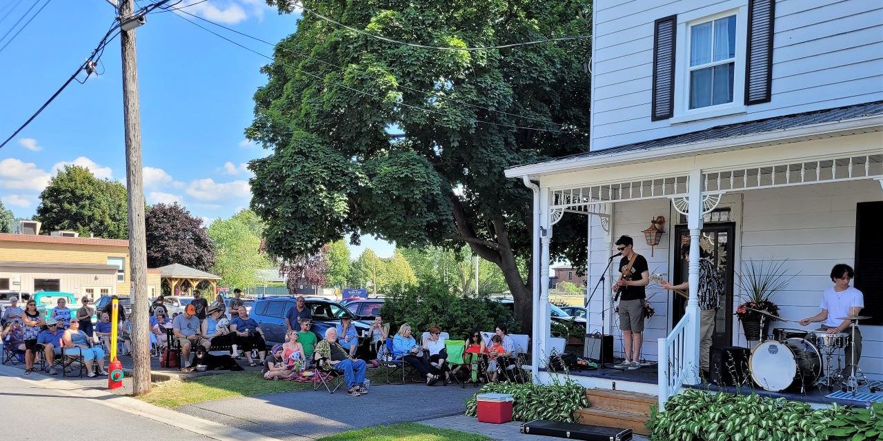 Here is the 2023 Vankleek Hill Porchfest line-up