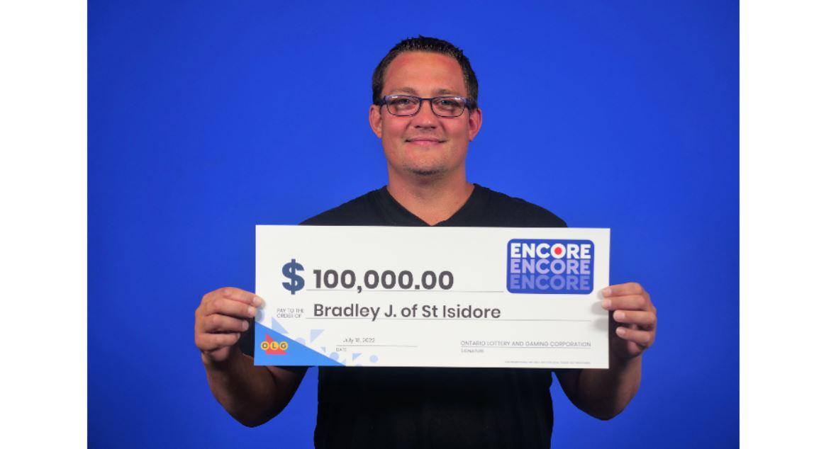 St-Isidore resident wins $100,000 in ENCORE draw