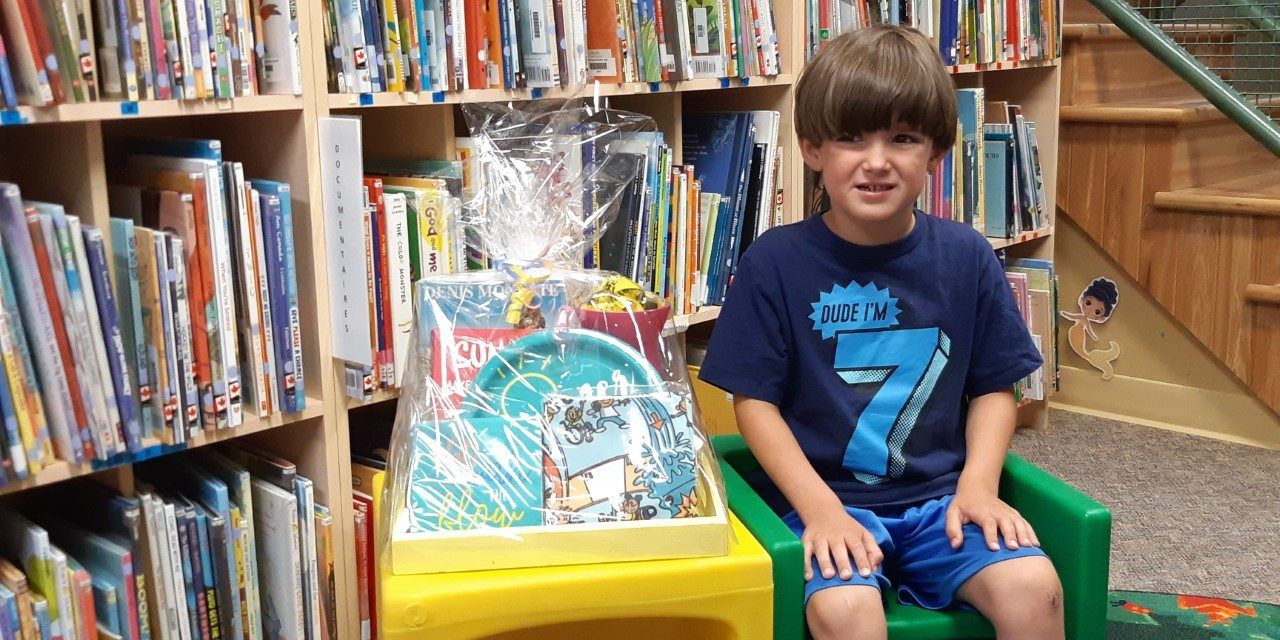 Winner of Champlain Library Summer Draw