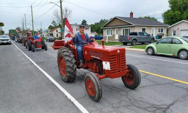 Canada Day celebrated with tractor parade and social time in East Hawkesbury