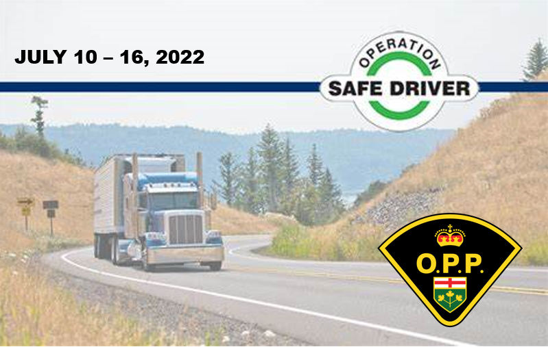 Hawkesbury OPP will conduct operation safe driver campaign