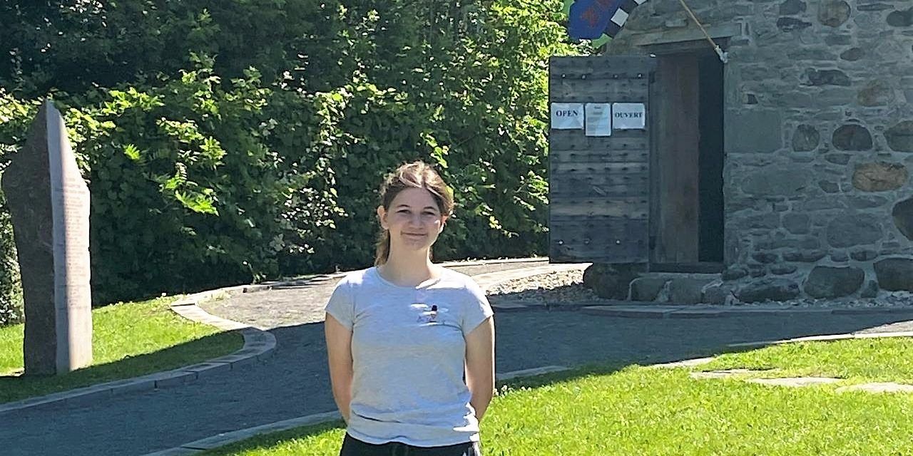 Higginson Tower offers visitors a view of both the past and present