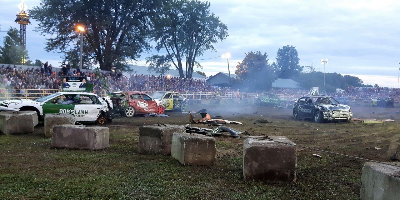 Demolition derby has thrilled fair crowds for more than 40 years