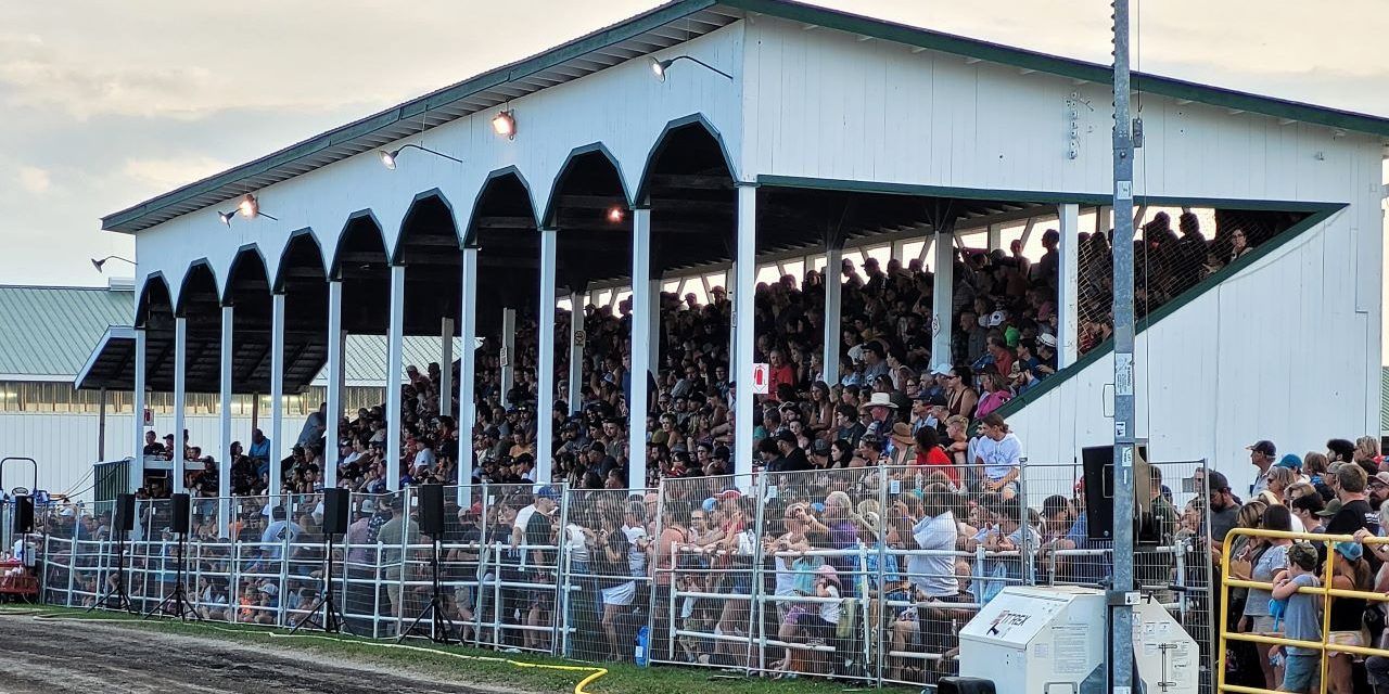 No reserved seats at Vankleek Hill Fair grandstand