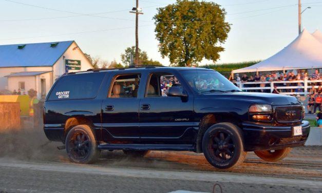 Riceville Fair truck pull draws large crowd