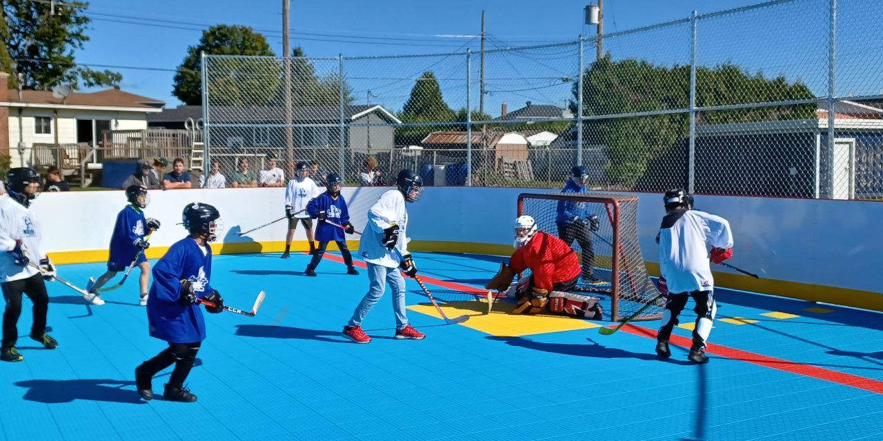 New outdoor rink opened at Cadieux Park in Hawkesbury