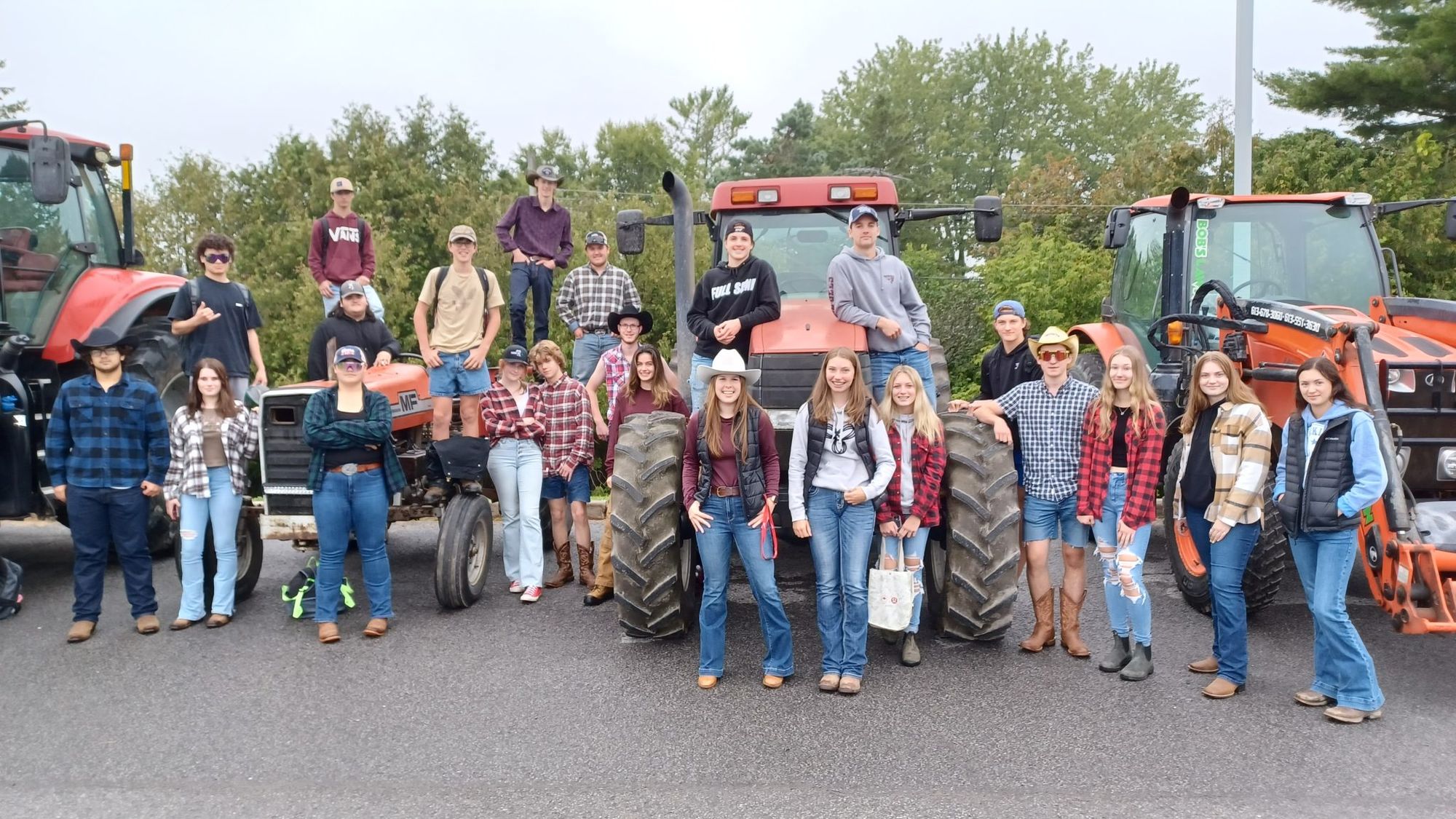 Photo Feature Drive Your Tractor to School Day at VCI The Review