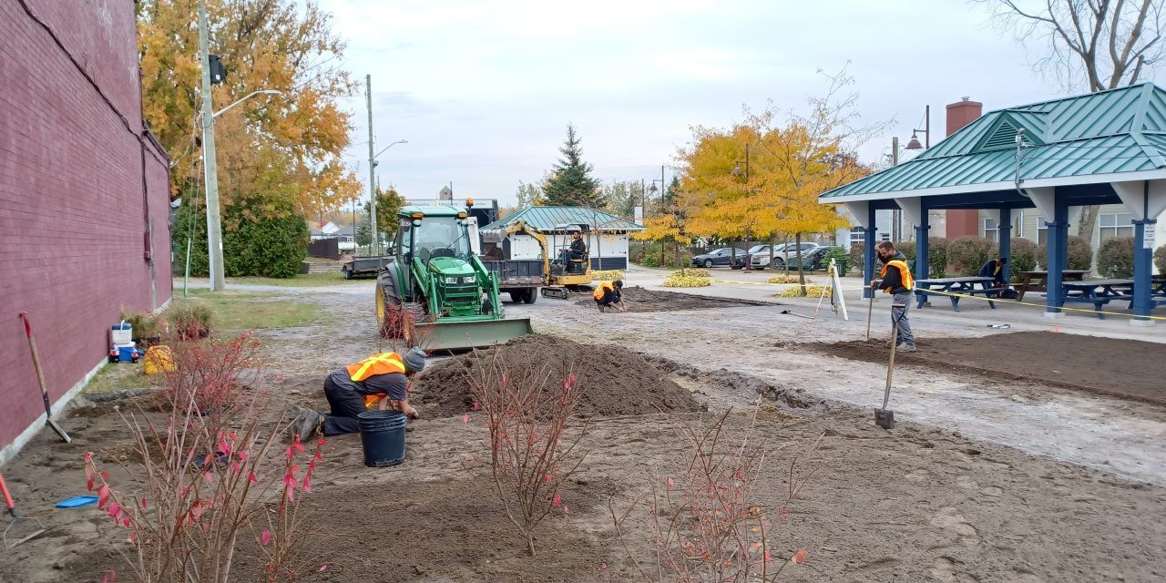 Expansion and upgrades to Hawkesbury’s Place des pionniers thanks to generosity of local businessman