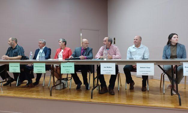 Alfred and Plantagenet candidates share ideas at all-candidates meeting