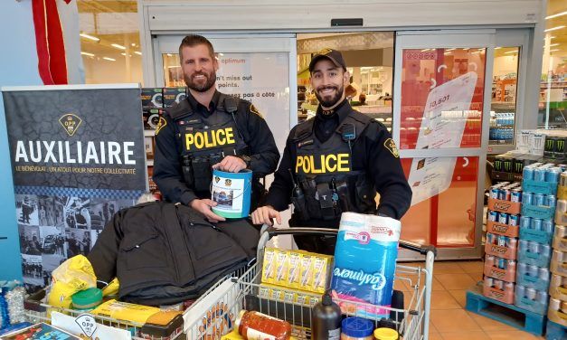 Hawkesbury OPP holds annual food drive