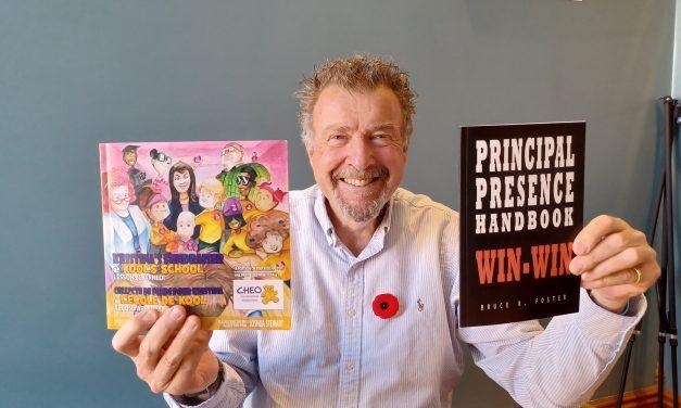 Author Bruce Foster back with more stories of Kool’s School, and advice for principals
