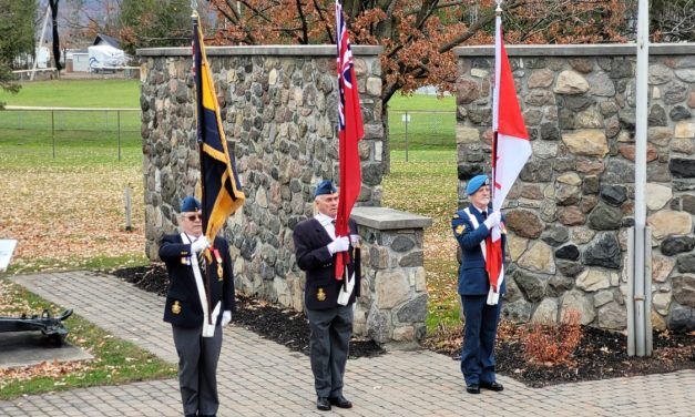 Remembrance Day services on November 11