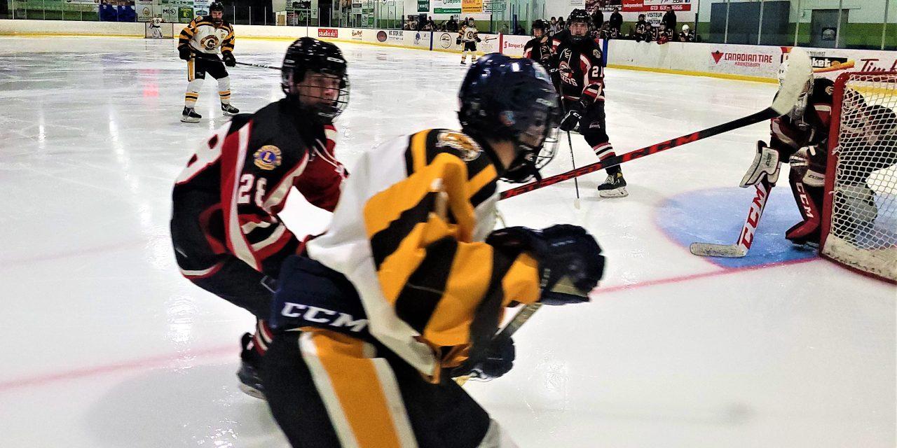 Lou Nistico’s grandson takes to the ice at The Bob