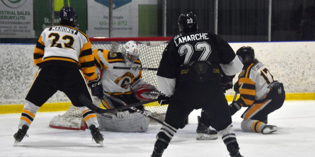 Four-point night for Saül, as Vankleek Hill Cougars crush Gatineau-Hull Volant 6-1