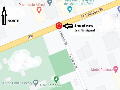 Alfred to get second signalized pedestrian crossing