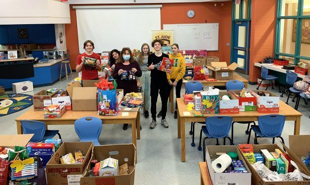 St. Jude Catholic School Christmas baskets