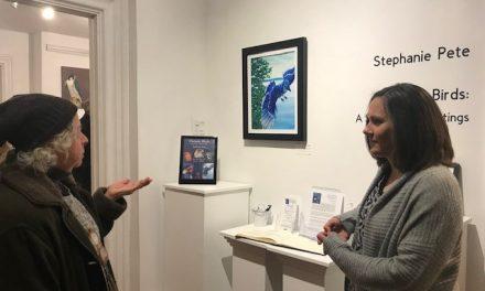 A successful opening and community warm-up at Arbor Gallery