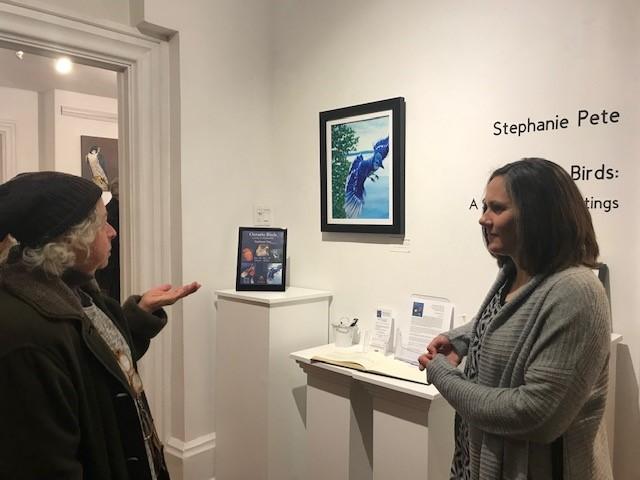 A successful opening and community warm-up at Arbor Gallery