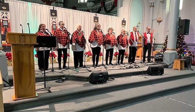 Voix-Là performs at Saint-Grégoire Church