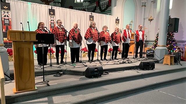 Voix-Là performs at Saint-Grégoire Church