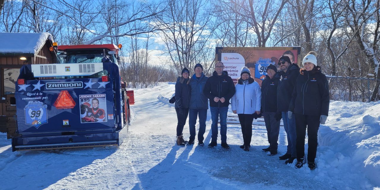 Skating path opens in Lachute