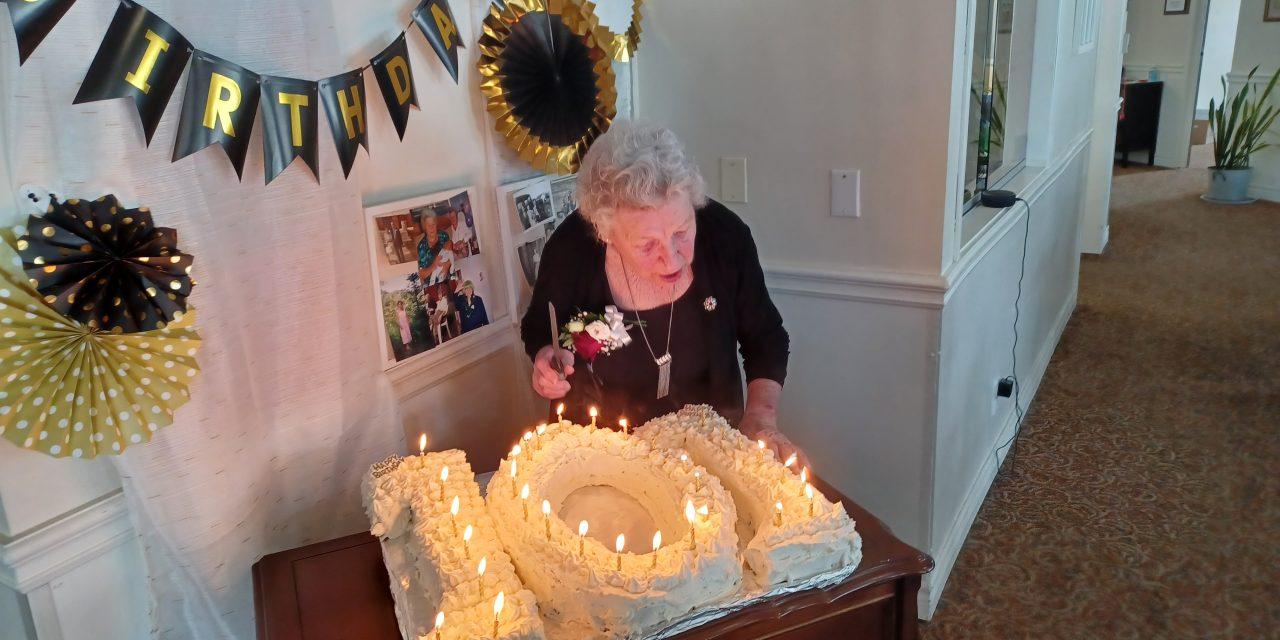 Blanche Mott celebrates 101st birthday