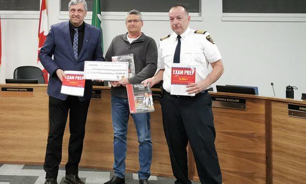 $5,000 from Enbridge for Champlain fire departments
