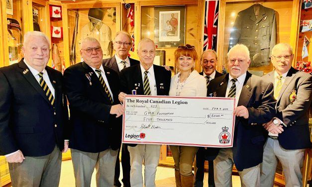 Alexandria Legion donates to hospital and fire department