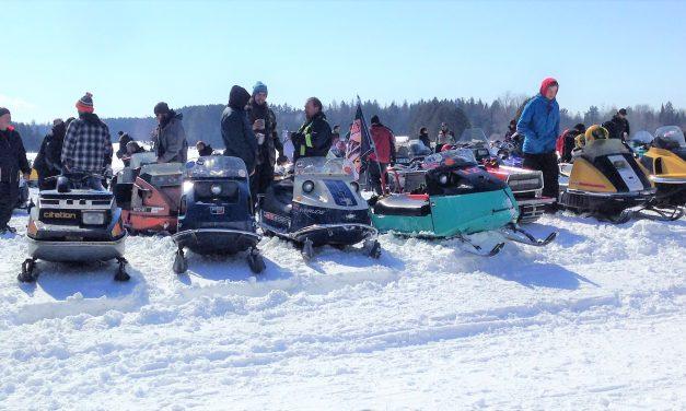 Vankleek Hill Vintage Snowmobile Rally on February 12