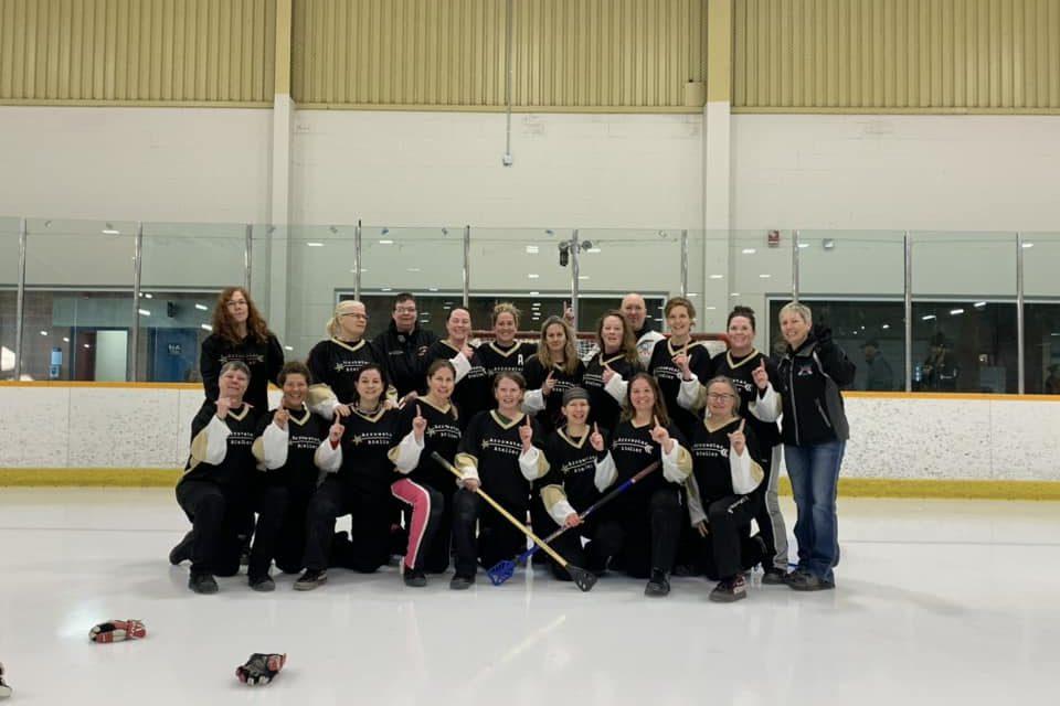 Broomball teams take provincial titles