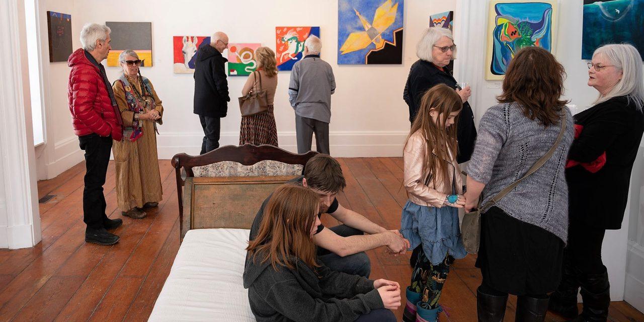 Full house for a full colour exhibition