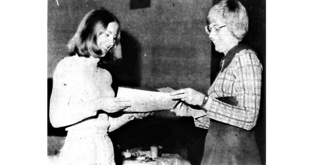 On this date – 1973 – Prescott County 4-H member achieves a first