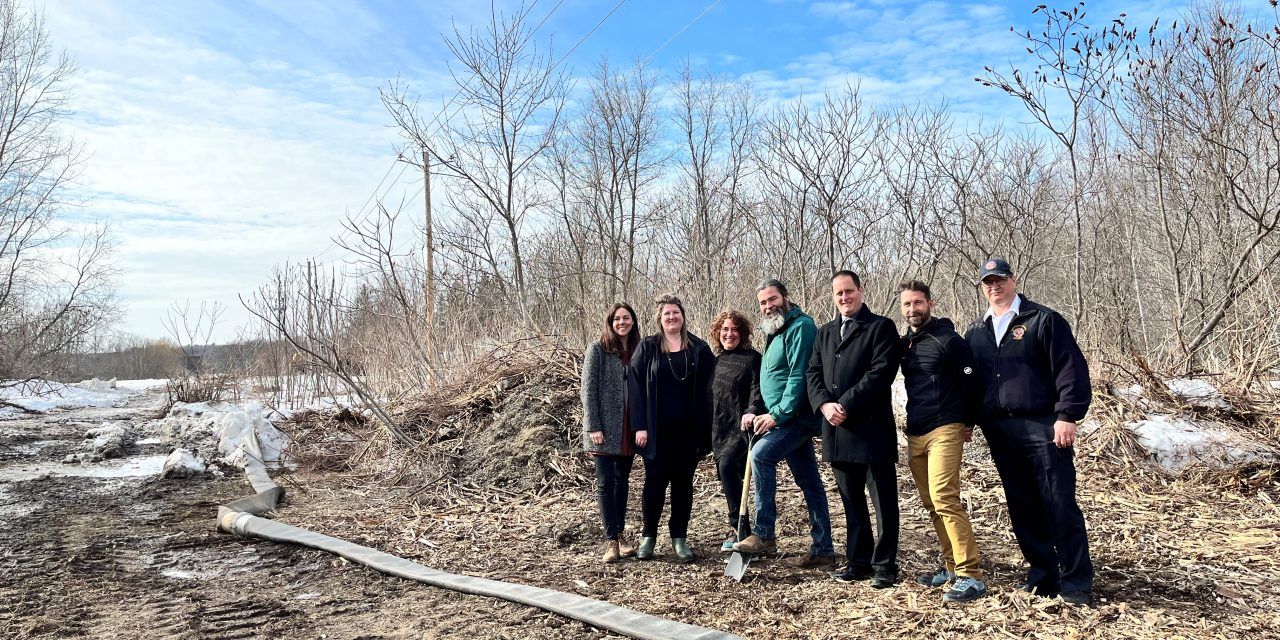 Building begins on new St-André-d’Argenteuil fire station