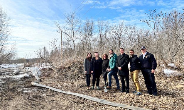 Building begins on new St-André-d’Argenteuil fire station