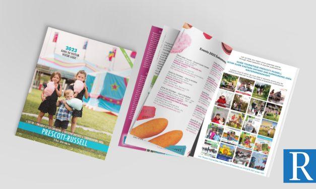 Obtenez votre exemplaire du Guide du visiteur de Prescott-Russell 2023