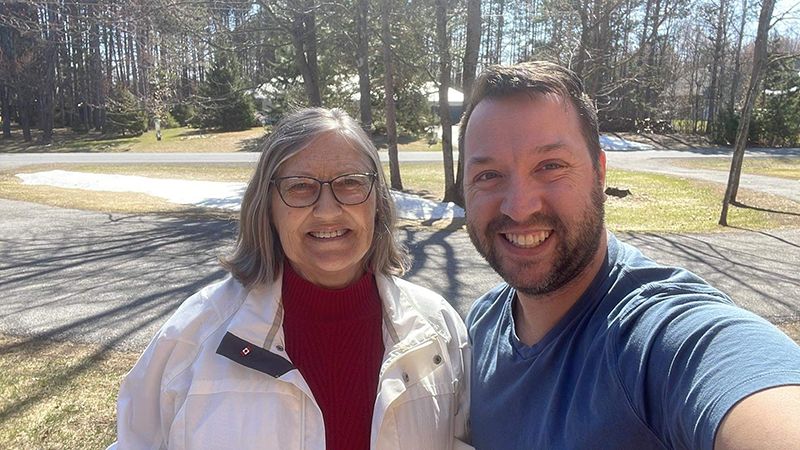 She calls it a miracle. He says it was meant to be.