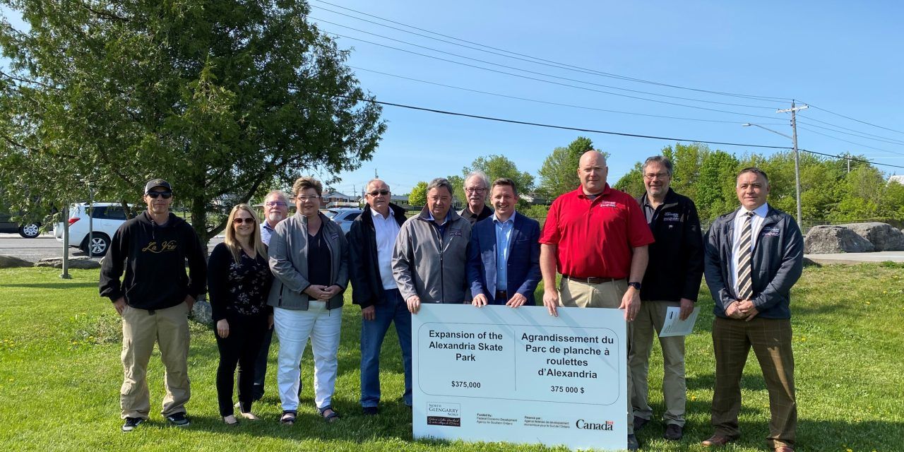 Federal funding for Alexandria Skate Park