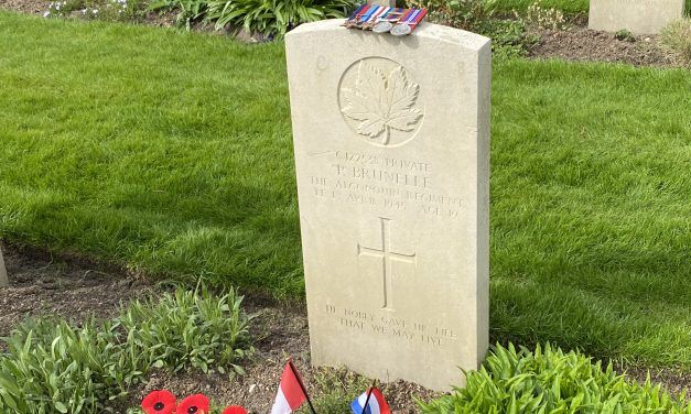 Lost River soldier honoured during RCMP Pipes and Drums visit to The Netherlands