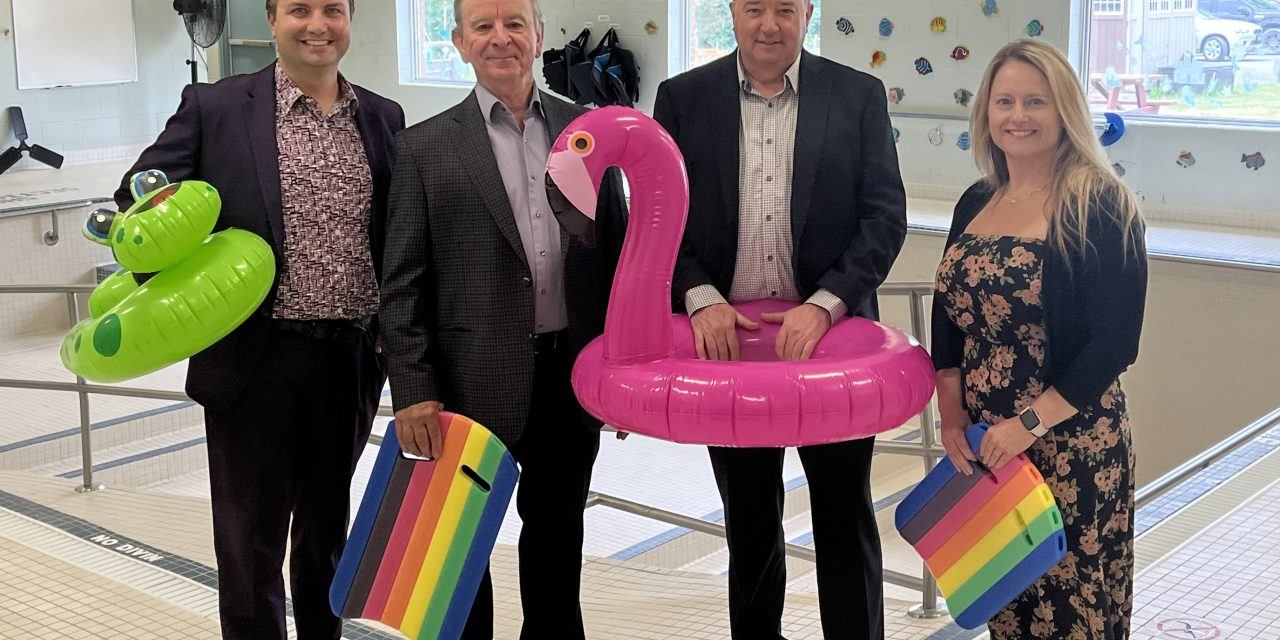 Pool reopening at Glengarry Memorial Hospital