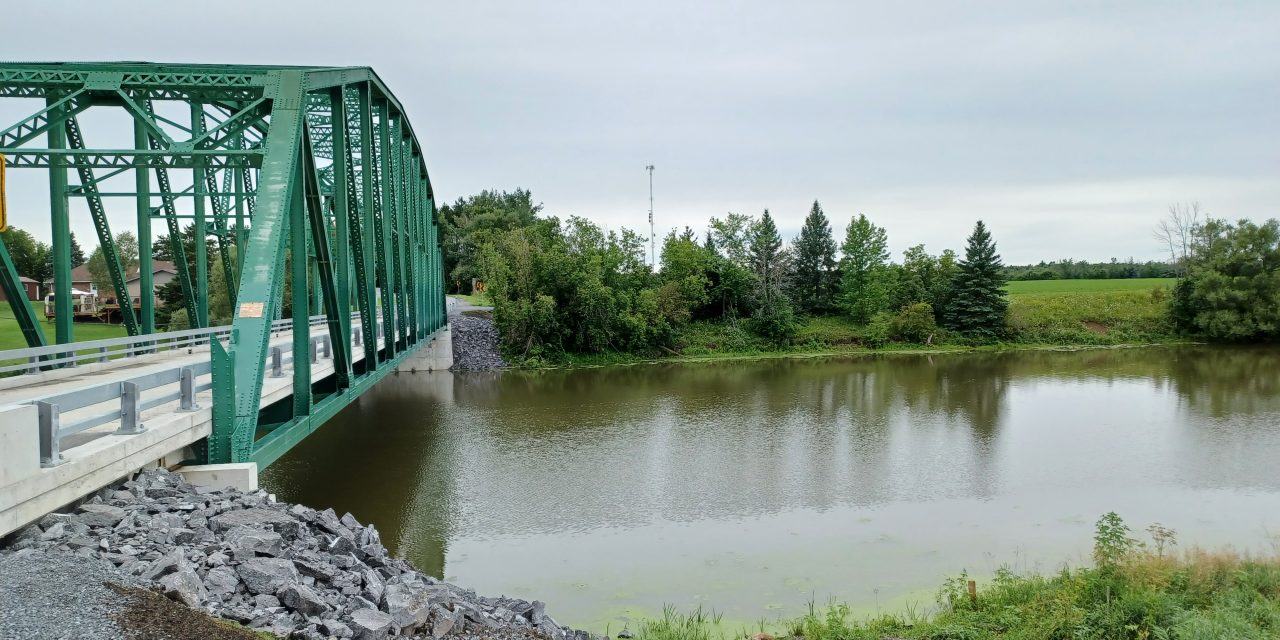 Touchette Bridge reopens near Casselman
