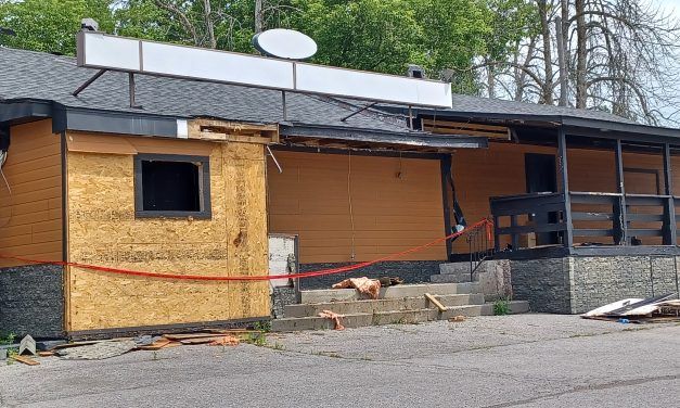 Minor fire at building in Grenville