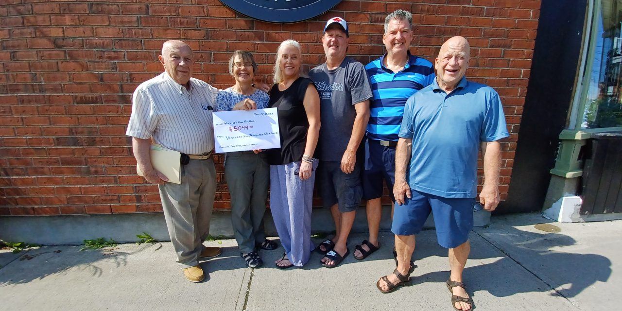 Vankleek Hill Food Bank receives Jamboree donation