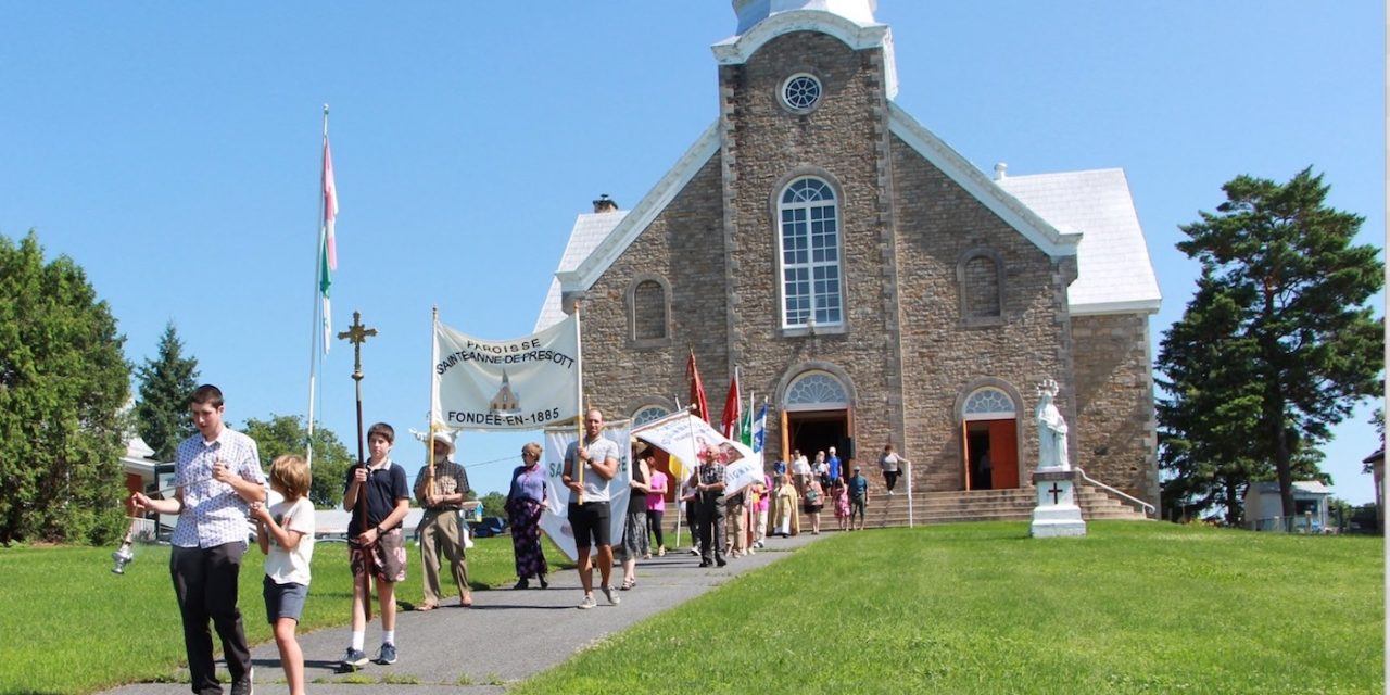 Grandparents honoured in Ste-Anne pilgrimage