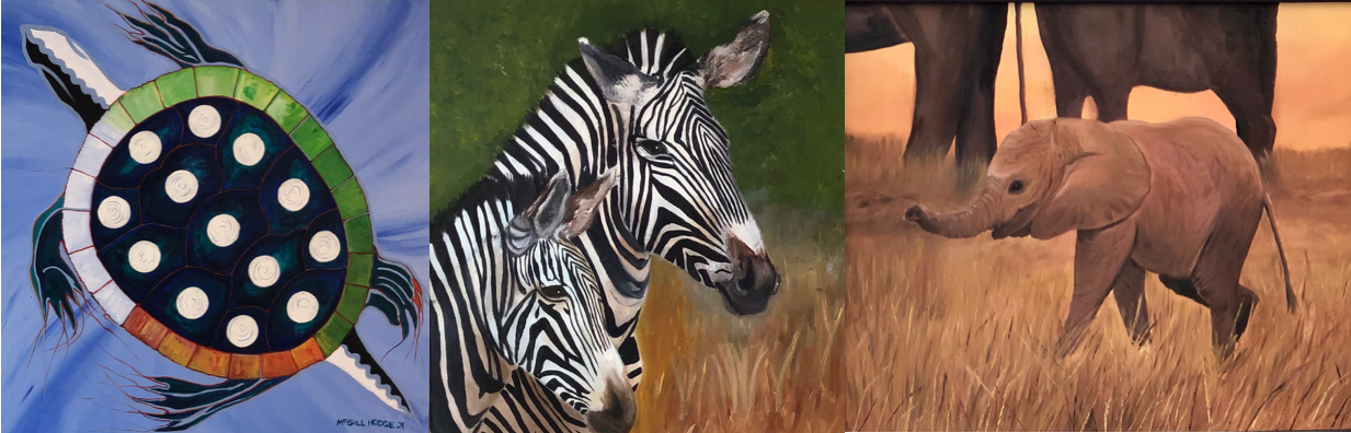 Art at the Champlain Library