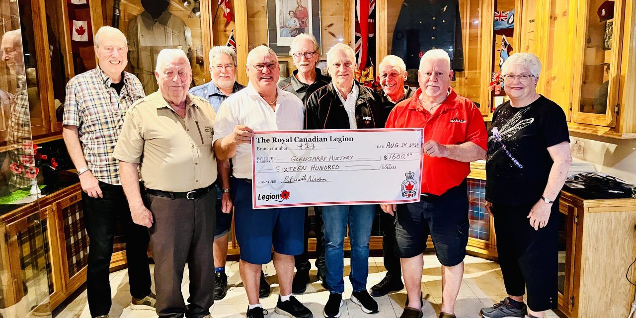 Alexandria Legion branch supports local history